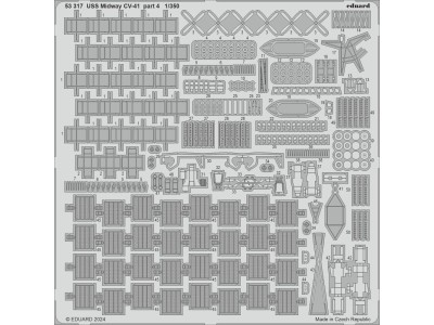 USS Midway CV-41 part 4 TRUMPETER 