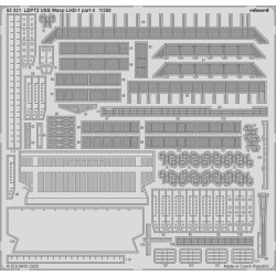 USS Wasp LHD-1 part 4  TRUMPETER 