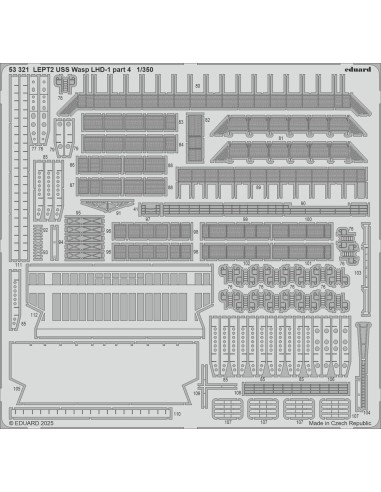 USS Wasp LHD-1 part 4  TRUMPETER 