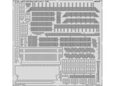 USS Wasp LHD-1 part 4  TRUMPETER 