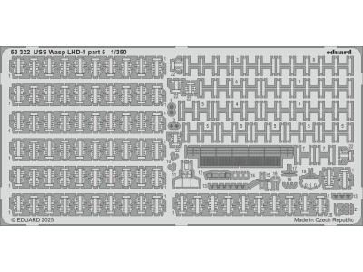 USS Wasp LHD-1 part 5  TRUMPETER 