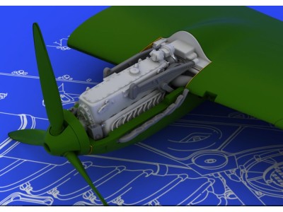 DB 601A/N for Bf 110 for Eduard 