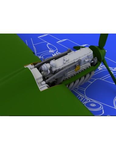 DB 601A/N for Bf 110 for Eduard 