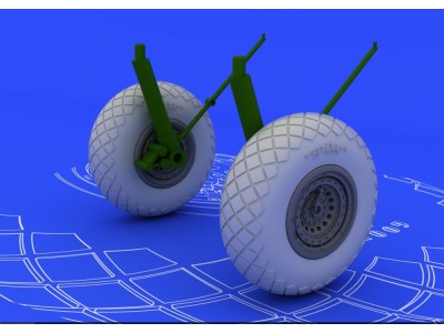 B-17G wheels 