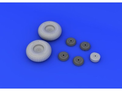 Mosquito Mk.VI wheels for Tamiya 