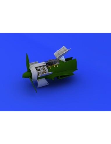 Fw 190A-8 engine& fuselage guns f.Eduard 