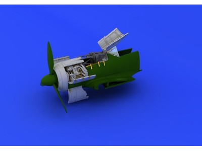 Fw 190A-8 engine& fuselage guns f.Eduard 