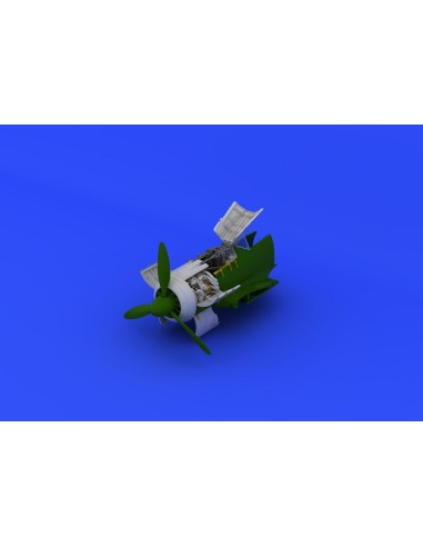 Fw 190A-8 engine& fuselage guns f.Eduard 