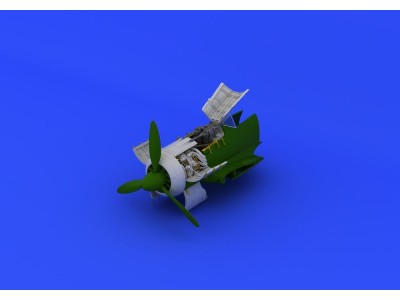 Fw 190A-8 engine& fuselage guns f.Eduard 