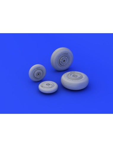 MiG-29 wheels for Trumpeter 