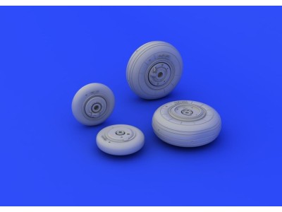 MiG-29 wheels for Trumpeter 