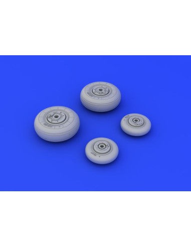 MiG-29 wheels for Trumpeter 