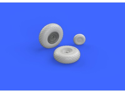 B-17G wheels for Airfix 