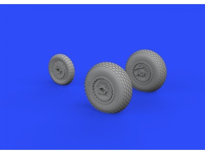 Me 262 wheels for Airfix 