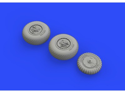 Me 262 wheels for Airfix 