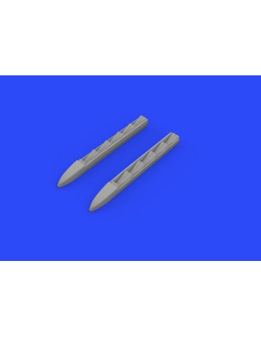 Ki-61-Id exhaust stacks for Tamiya 