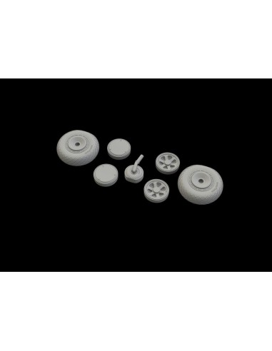P-47D wheels for Tamiya 