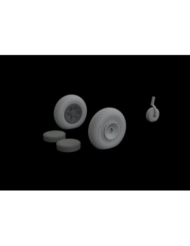P-47D wheels for Tamiya 