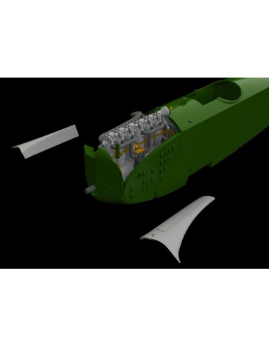 Fokker D.VII (OAW) engine/Mercedes D.III f. Eduard 