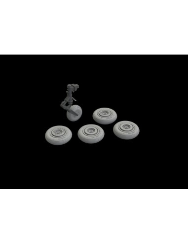 MiG-17 wheels for Airfix 