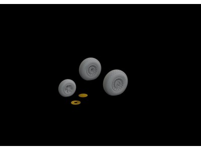 B-26 Marauder wheels for Eduard/Hasegawa 