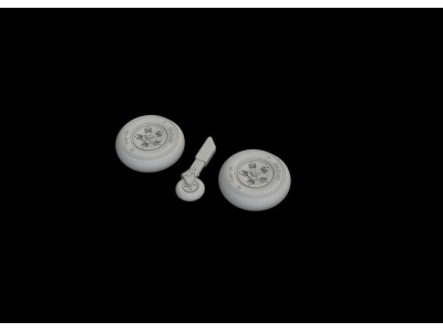 Spitfire Mk.Vc wheels for Airfix 