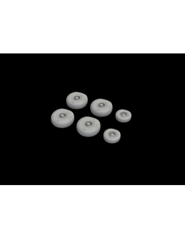 C-130 wheels 1/72 for ZVEZDA 