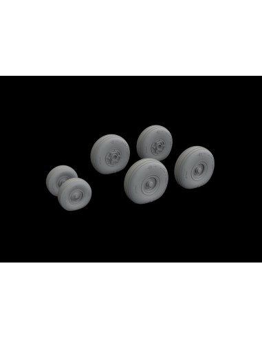 C-130 wheels 1/72 for ZVEZDA 