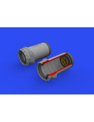 Tornado GR.1 exhaust nozzles 1/72 for EDUARD/REVELL 