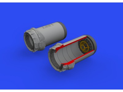 Tornado GR.1 exhaust nozzles 1/72 for EDUARD/REVELL 