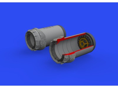 Tornado GR.1 exhaust nozzles 1/72 for EDUARD/REVELL 