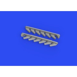 P-51B/C exhausts stacks PRINT for ARMA HOBBY 