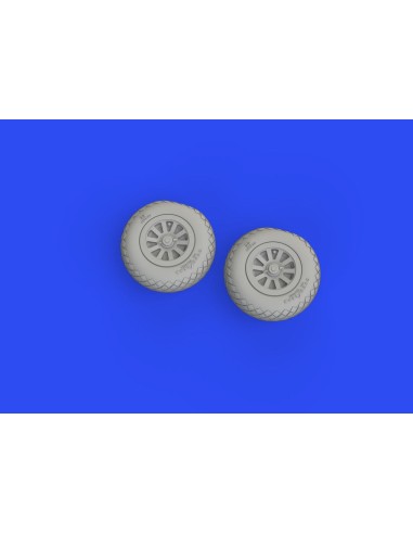 P-51B/C wheels diamond tread for ARMA HOBBY 