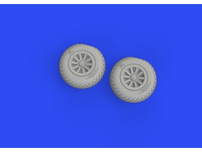 P-51B/C wheels diamond tread for ARMA HOBBY 
