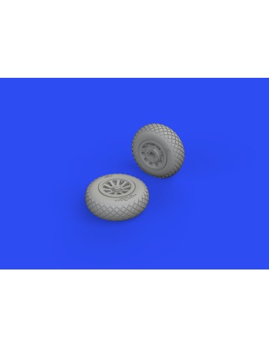 P-51B/C wheels diamond tread for ARMA HOBBY 