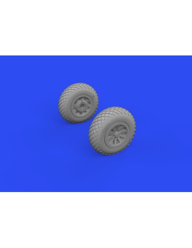 P-51B/C wheels diamond tread for ARMA HOBBY 