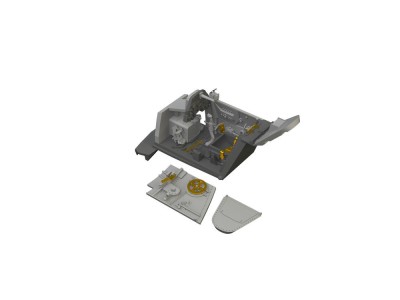 S-199 cockpit Erla canopy PRINT 1/72 
