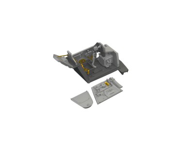 S-199 cockpit bubble canopy PRINT 1/72 
