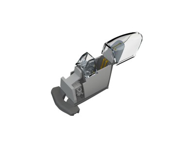 S-199 cockpit bubble canopy PRINT 1/72 