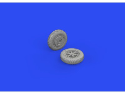 F4F wheels late PRINT for ARMA HOBBY 