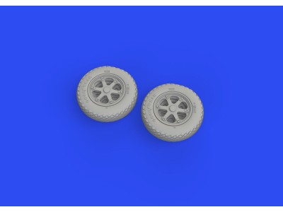F4F wheels late PRINT for ARMA HOBBY 