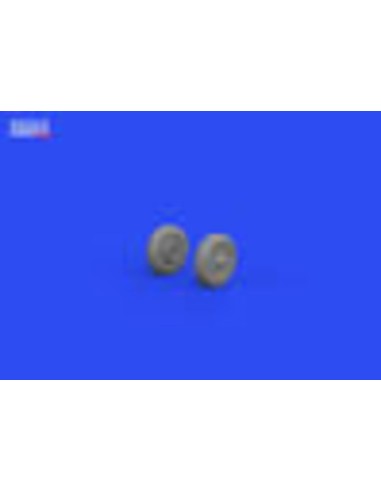 F4F wheels late w/rims PRINT for ARMA HOBBY 
