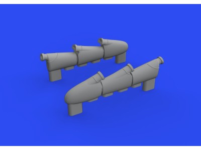 Hurricane Mk.I exhaust stacks for ARMA HOBBY 