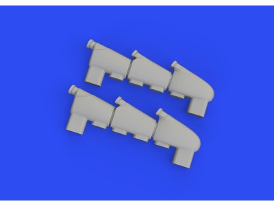 Hurricane Mk.I exhaust stacks for ARMA HOBBY 