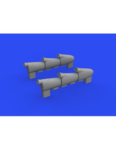 Hurricane Mk.I exhaust stacks for ARMA HOBBY 