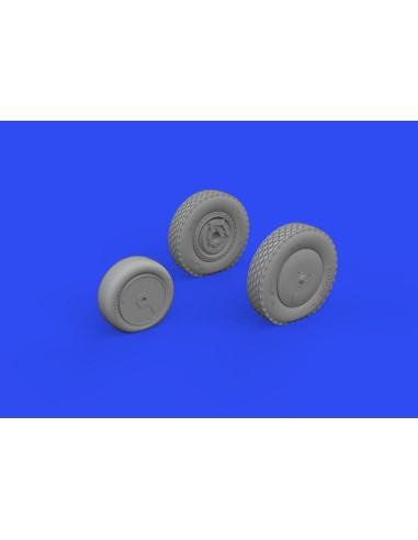 P-39Q wheels w/rims PRINT 1/72 for ARMA HOBBY 
