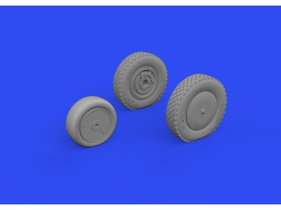 P-39Q wheels w/rims PRINT 1/72 for ARMA HOBBY 