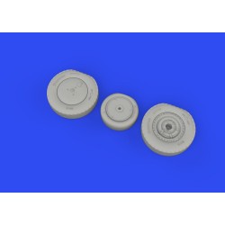 P-39Q wheels w/rims PRINT 1/72 for ARMA HOBBY 