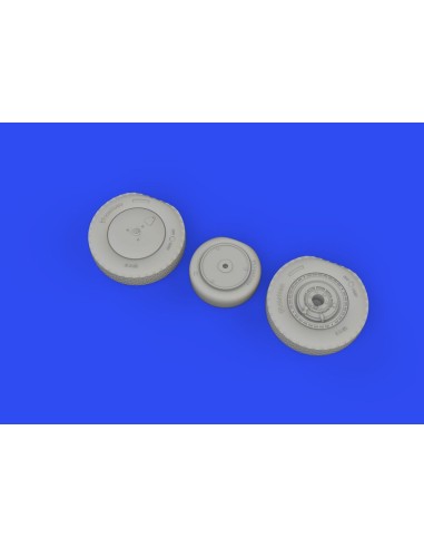 P-39Q wheels w/rims PRINT 1/72 for ARMA HOBBY 