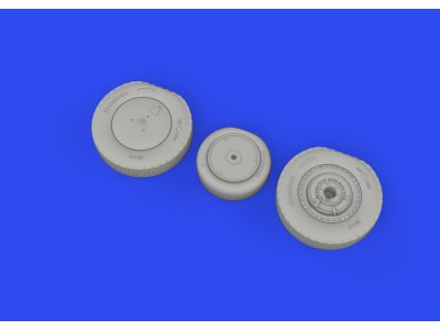 P-39Q wheels w/rims PRINT 1/72 for ARMA HOBBY 